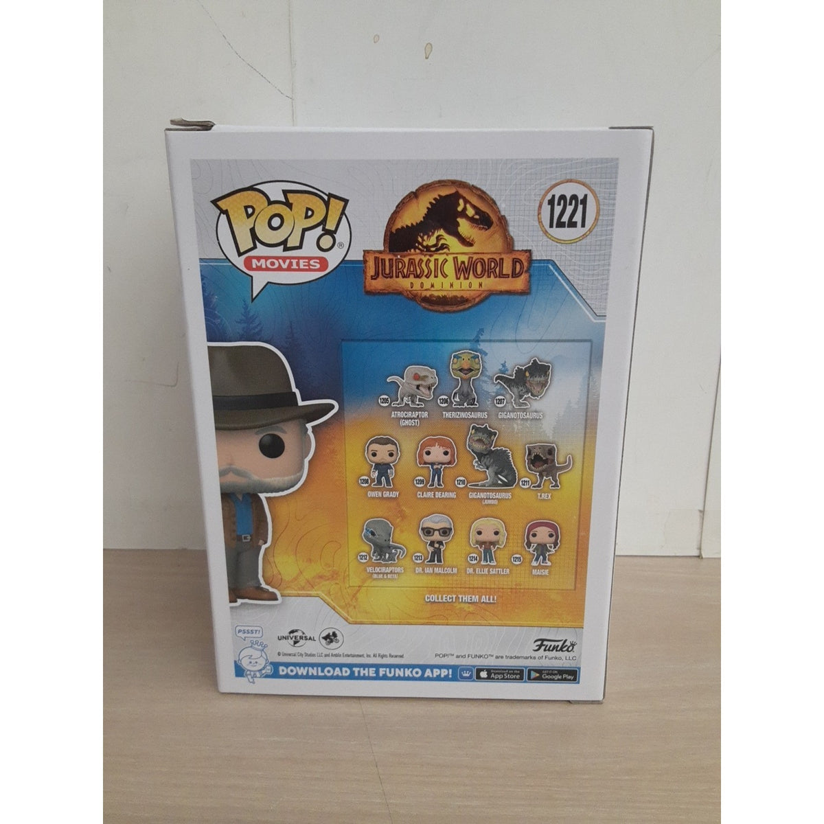Funko Pop! Vinyl: Dr. Alan Grant - Walmart (Exclusive) #1221