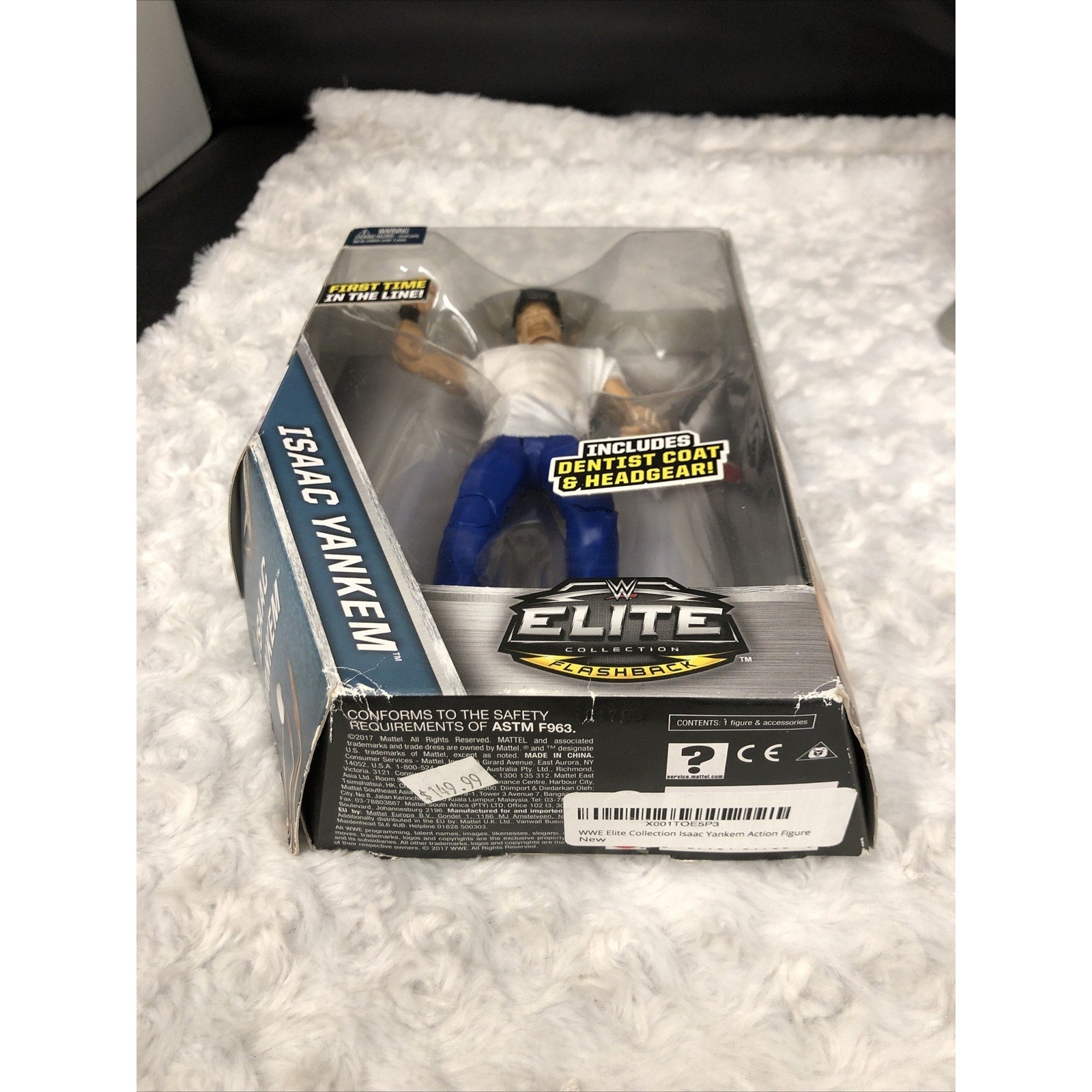 Mattel WWE Elite Flashback Series Isaac Yankem Exclusive Figure W/ Case Kane