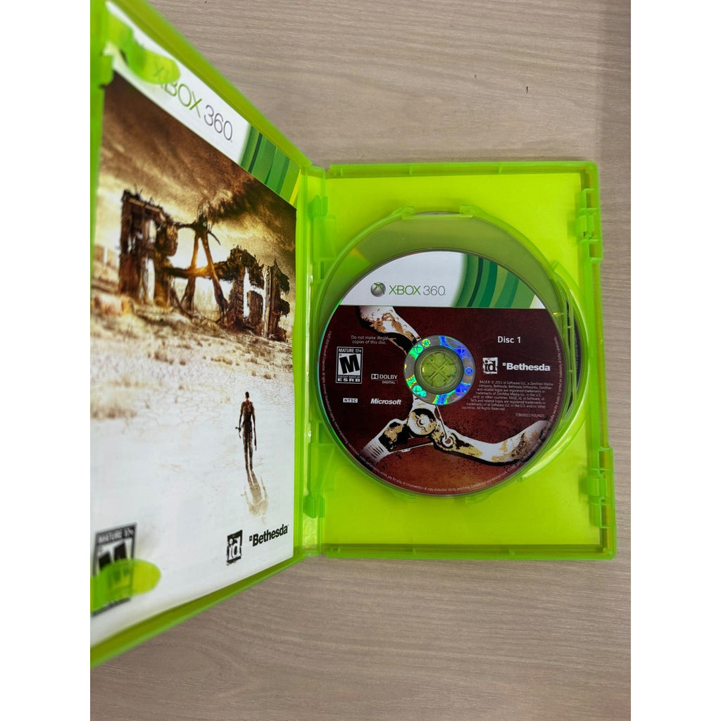 RAGE Anarchy Edition Xbox 360 Video Game First Person Shooter NTSC