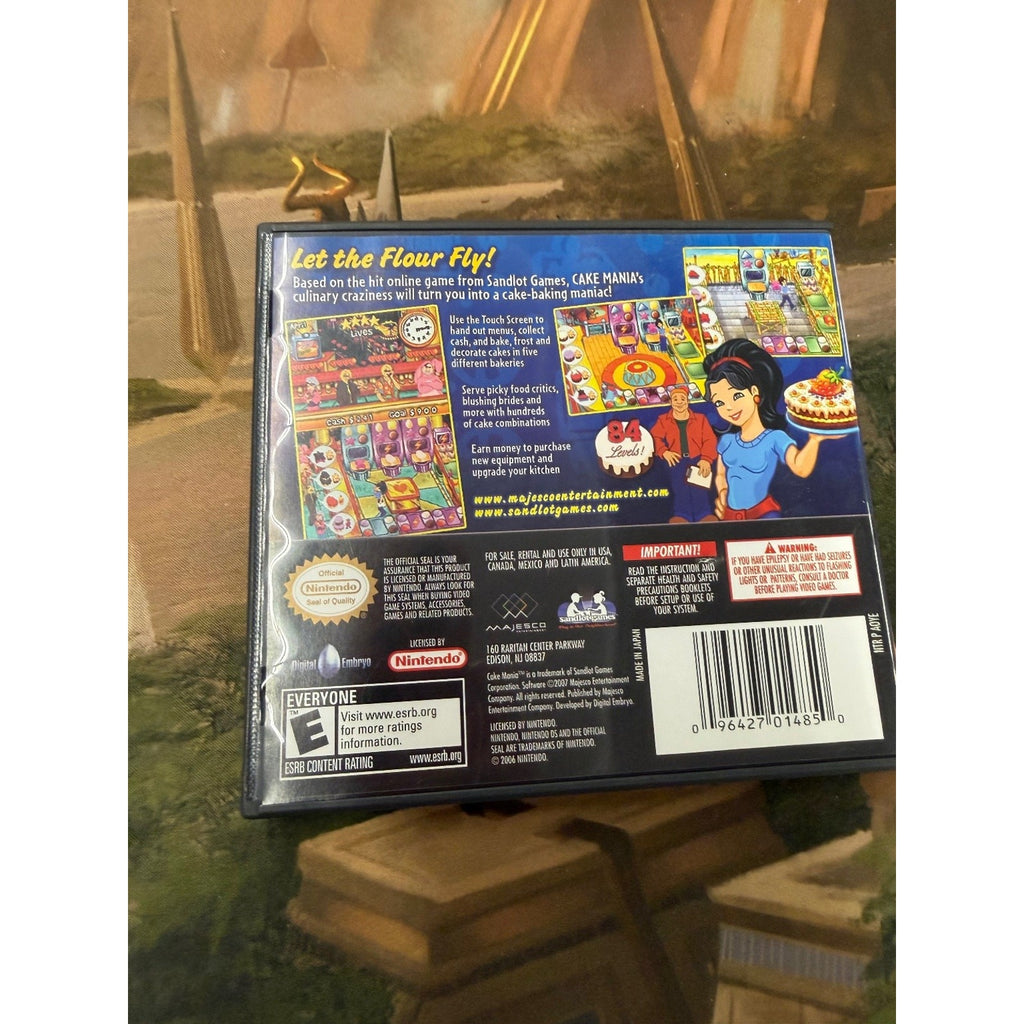 Cake Mania Back to the Bakery Expansion Pack Nintendo DS Video Game