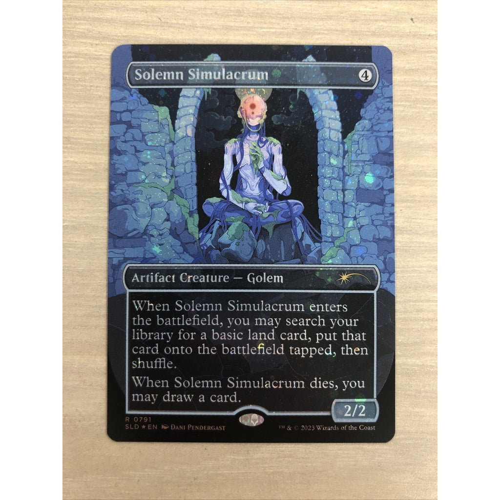 Solemn Simulacrum (0791) (Galaxy Foil) Secret Lair Drop Foil