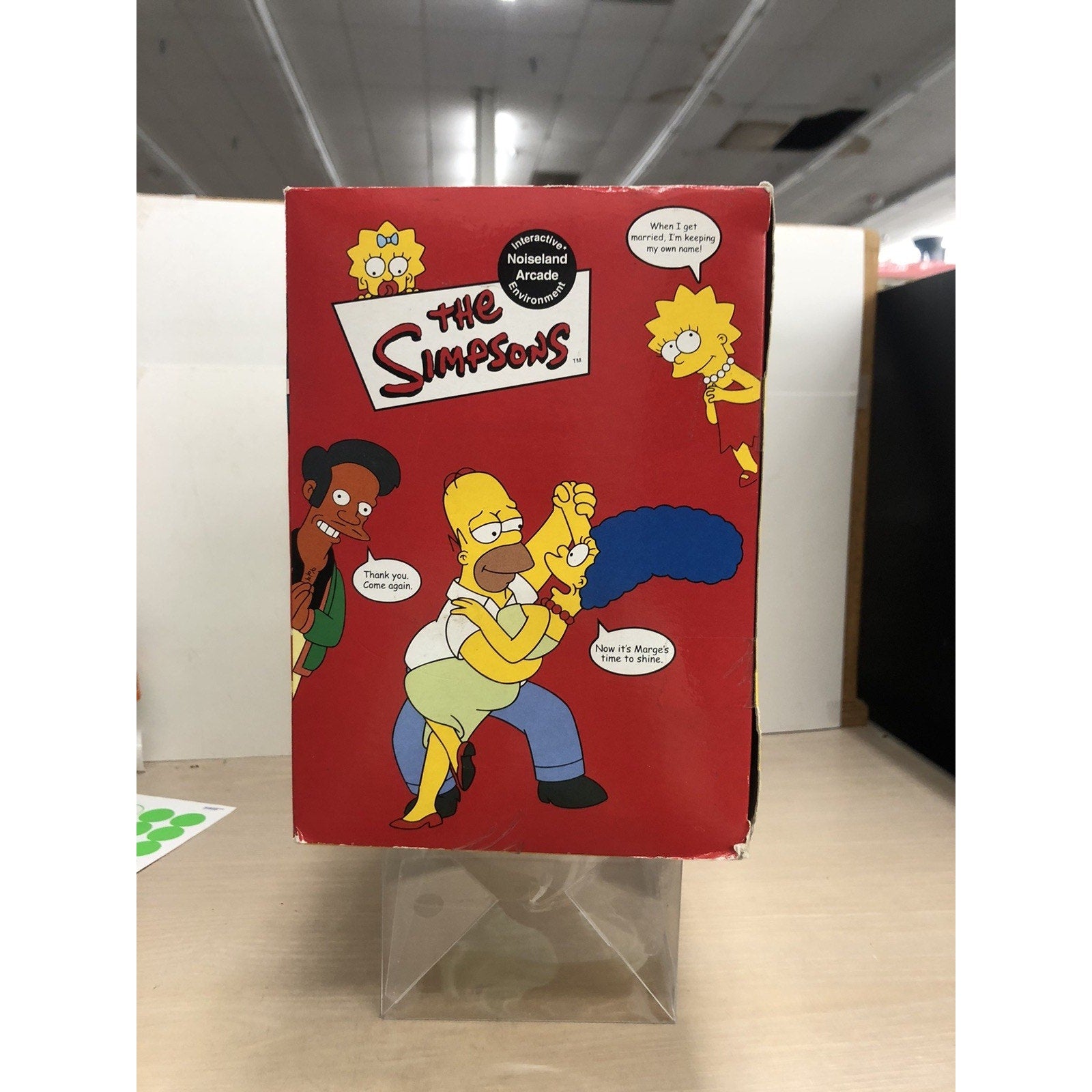 Playmates Toys The Simpsons Series 5 Playset Noiseland Arcade with Jimbo...