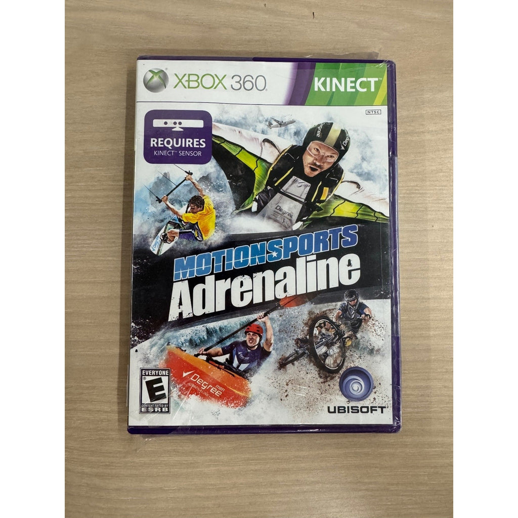 Motionsports Adrenaline Xbox 360 Video Game Kinect Multiplayer NTSC