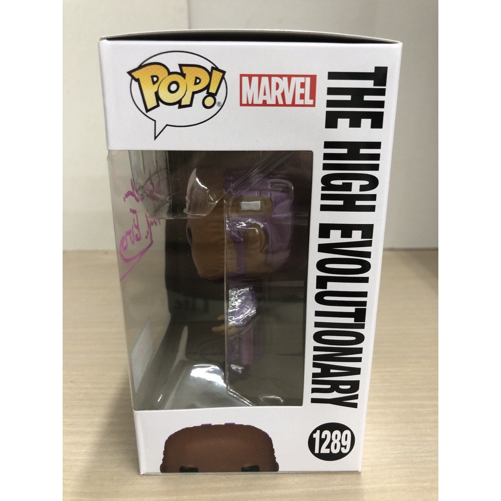 Chukwudi Iwuji Autographed GOTG High Evolutionary Funko Pop! NO COA Signed