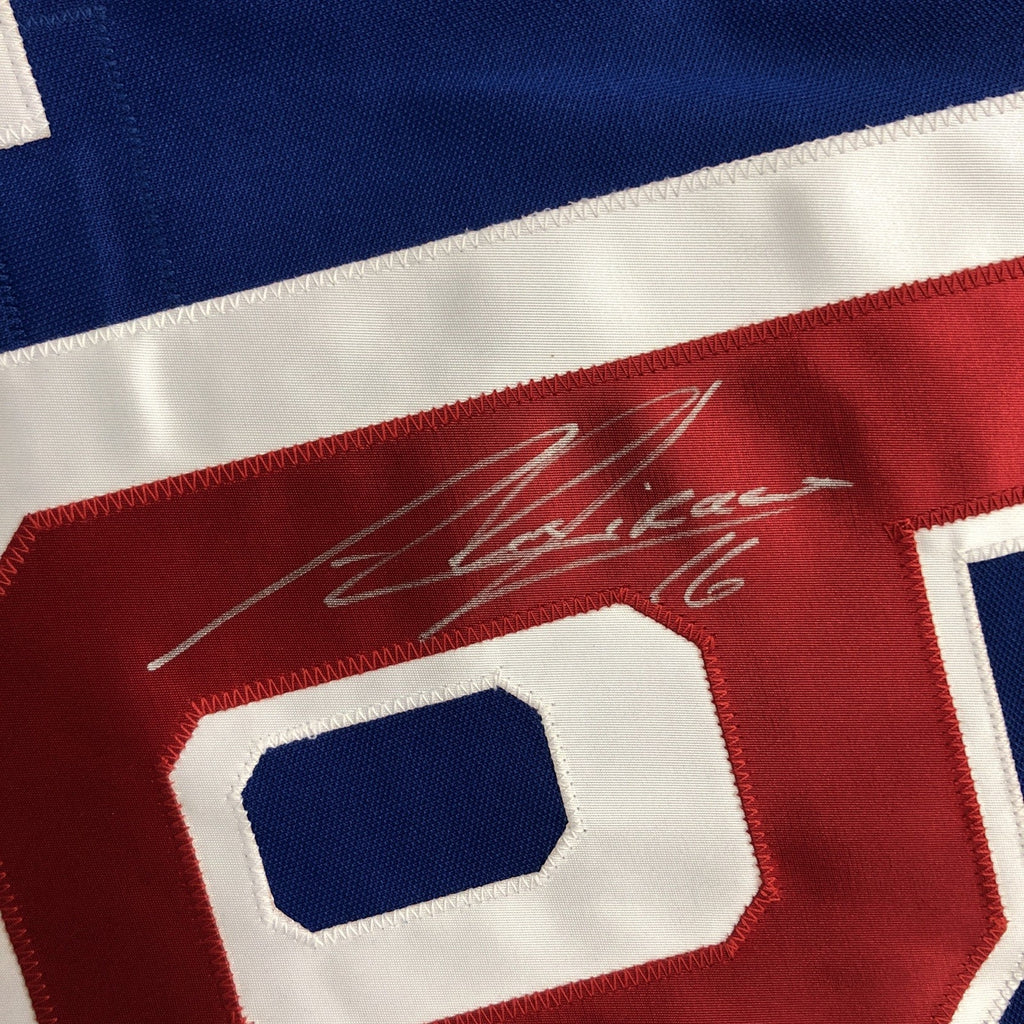 Giroux Signed Hartford Wolf Pack AHL Jersey #16 Auto New York Rangers Affiliate