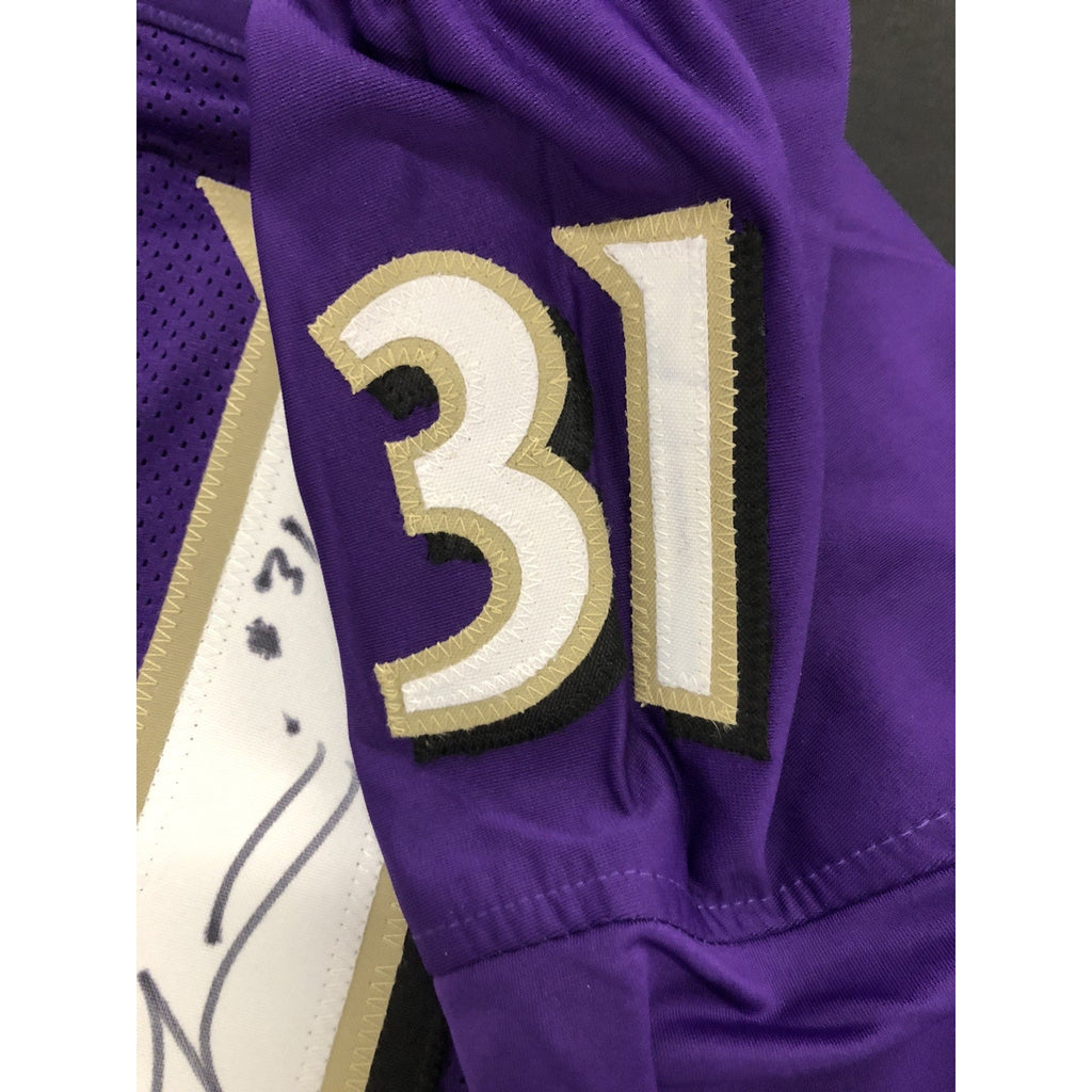 Jamal Lewis Signed Jersey Autograph Schwartz Sports COA Vikings
