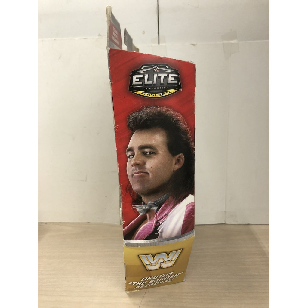 WWE Elite Wrestling Figure Brutus The Barber Beefcake Signed Autograph JSA COA