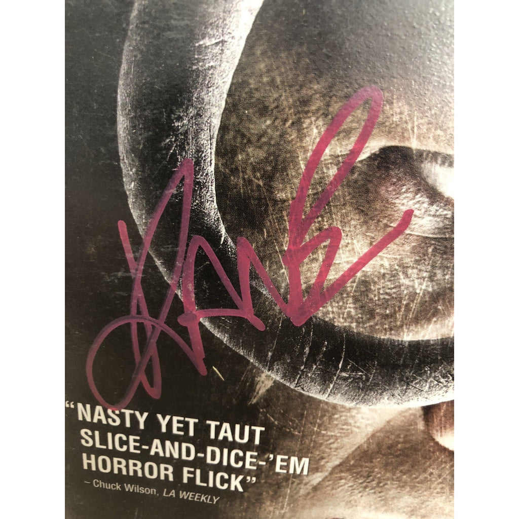 See No Evil KANE WWE Signed Autographed DVD Blockbuster Case No CoA