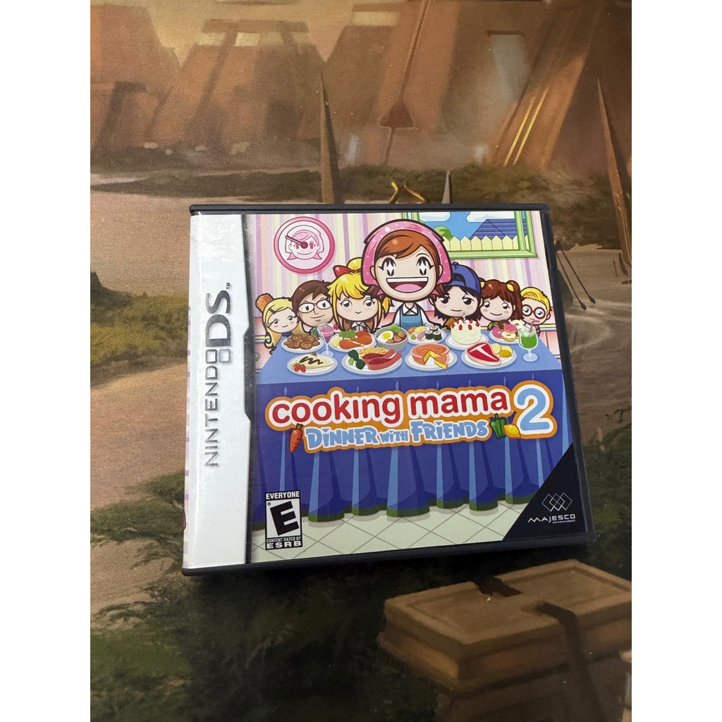 Cooking Mama 2: Dinner with Friends Nintendo DS Video Game Multiplayer