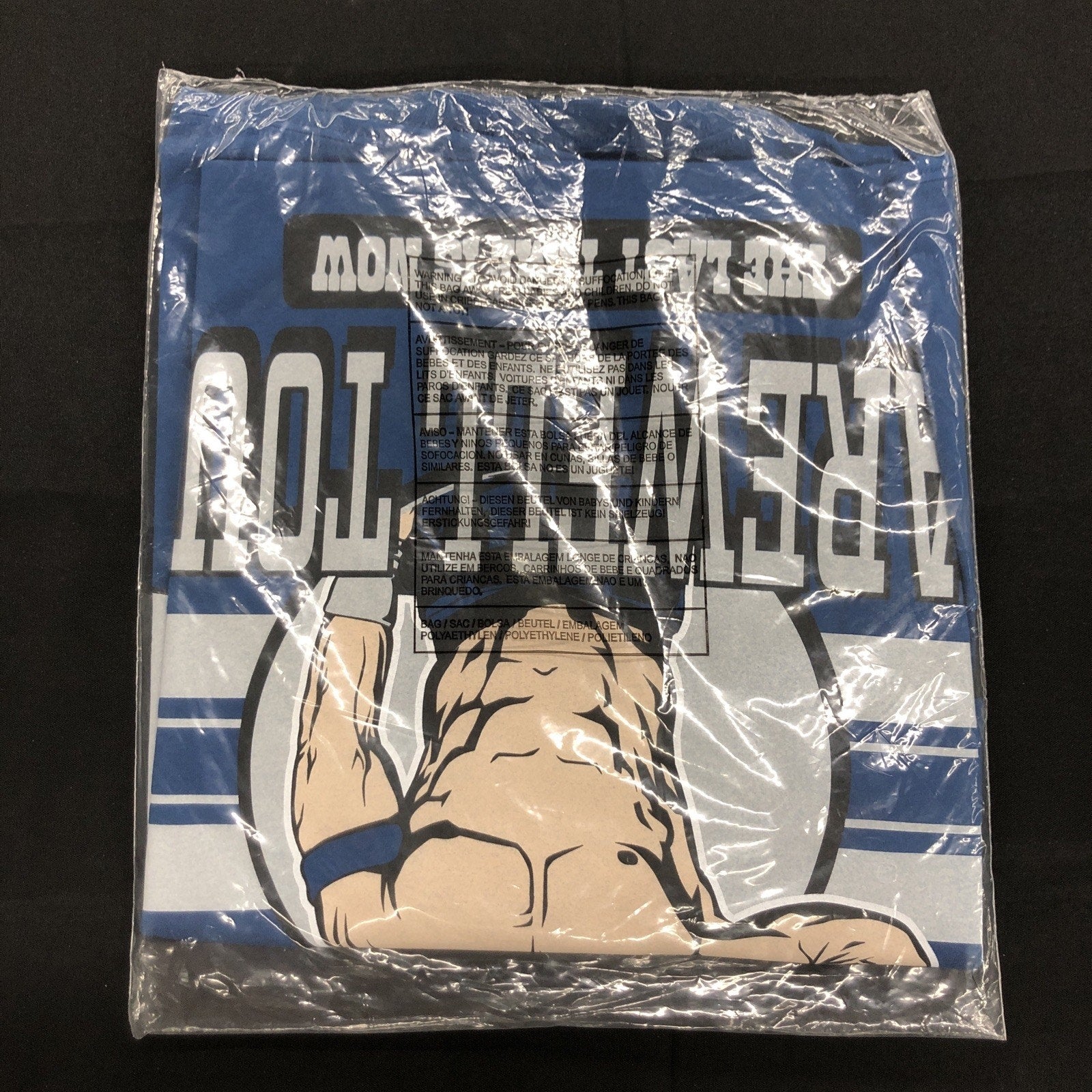 WWE John Cena Farewell Tour 2025 Grand Rapids Blue T-Shirt XL