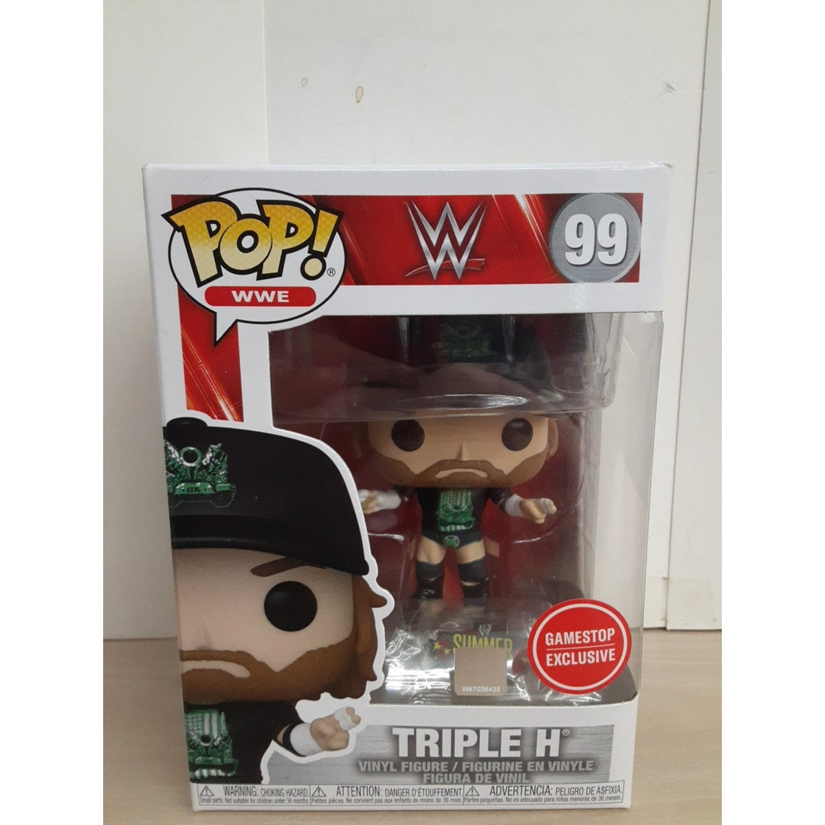 Pop! Triple H Gamestop Exclusive #99
