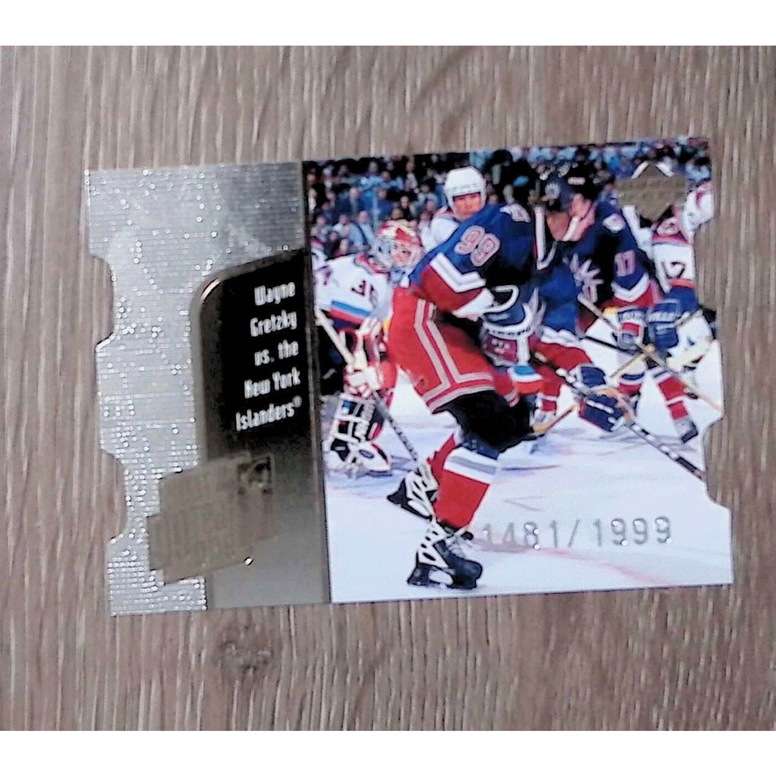 Wayne Gretzky Rangers 1999 The Great One Upper Deck #'d 1481/1999 G016