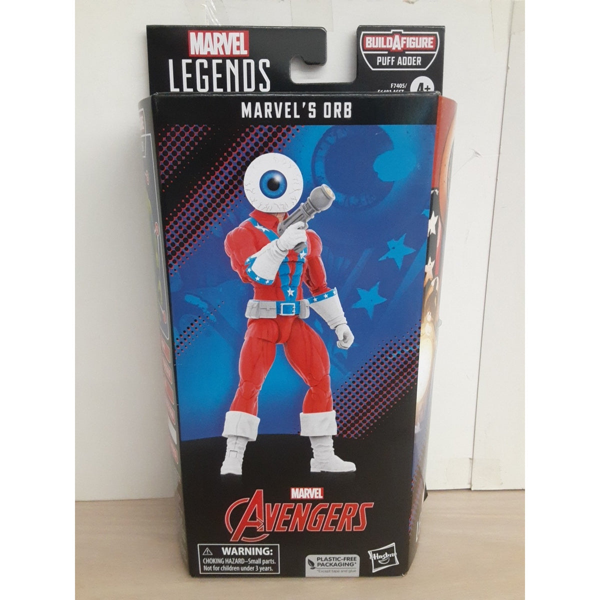 Marvel Legends Series Marvel Avengers Marvel's Orb Series Puff Adder BAF