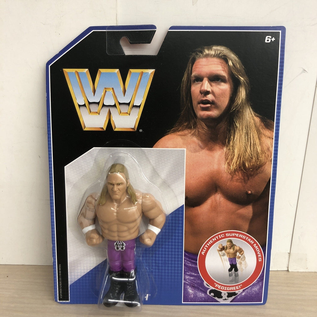WWE Mattel Retro Series Triple H Hasbro Style Action Figure Mattel 2017 DX WWF