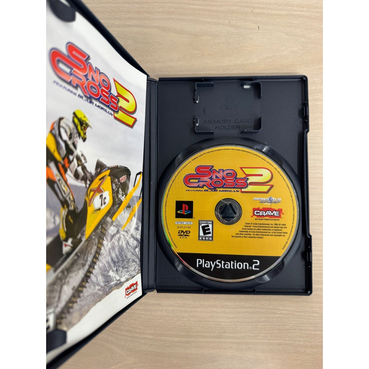 Sno Cross 2 Featuring Blair Morgan PlayStation 2 PS2 Racing Video Game