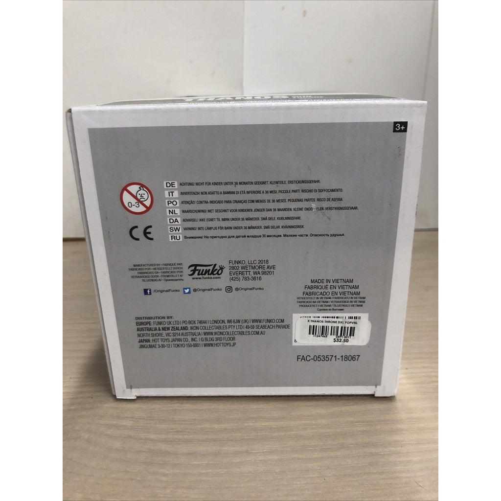 Funko Pop! Marvel Thanos #331 - Hot Topic Signed By Isaac Singleton PSA COA