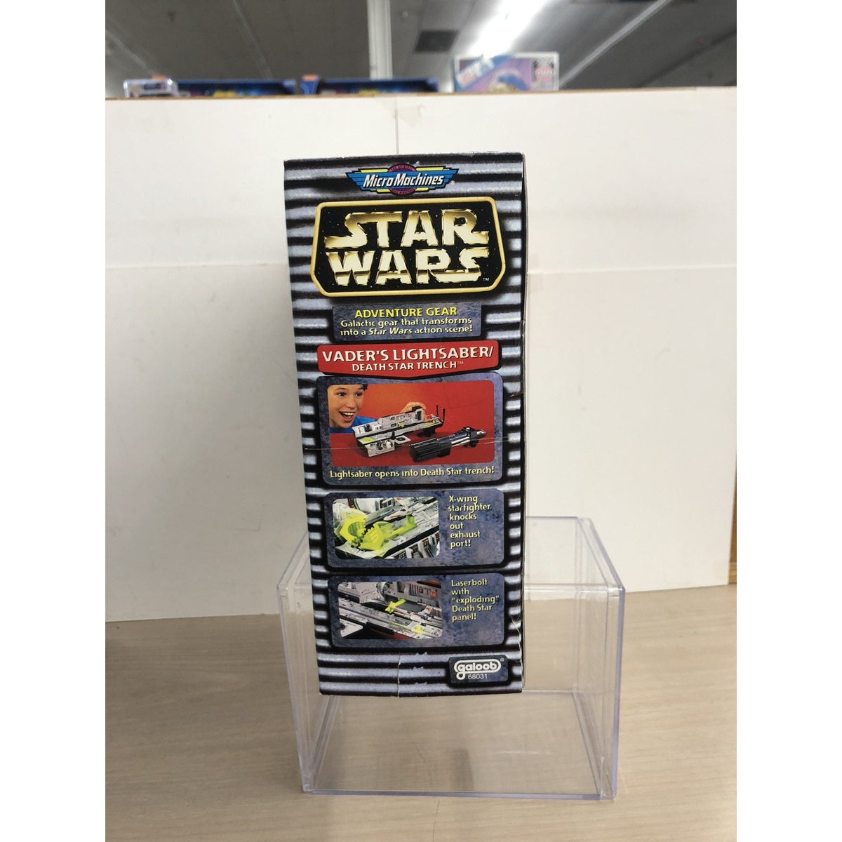 STAR WARS MICRO MACHINES VADERS LIGHTSABER/DEATH STAR TRENCH Sealed