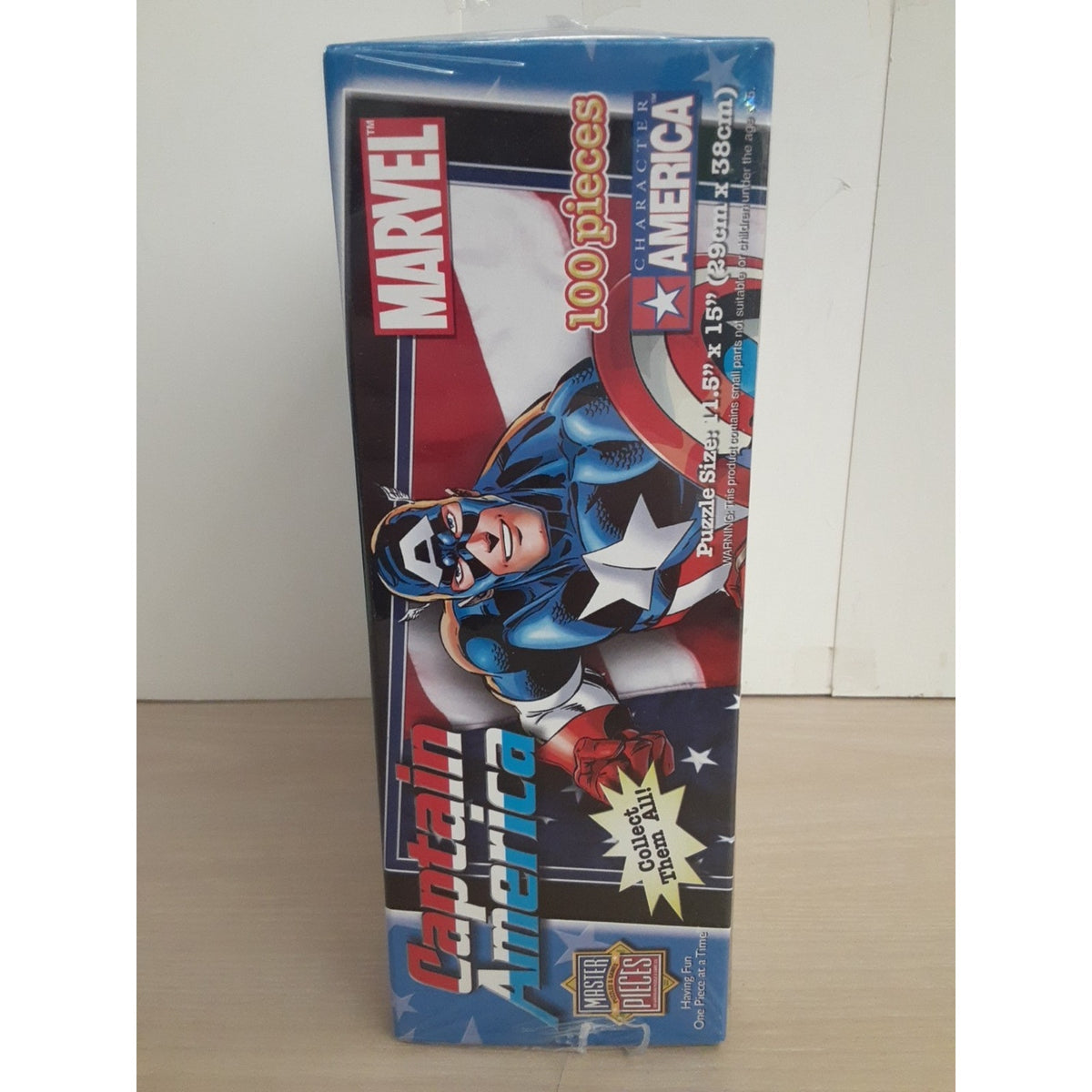 Marvel Captain America 100-Piece Multicolor Jigsaw Puzzle