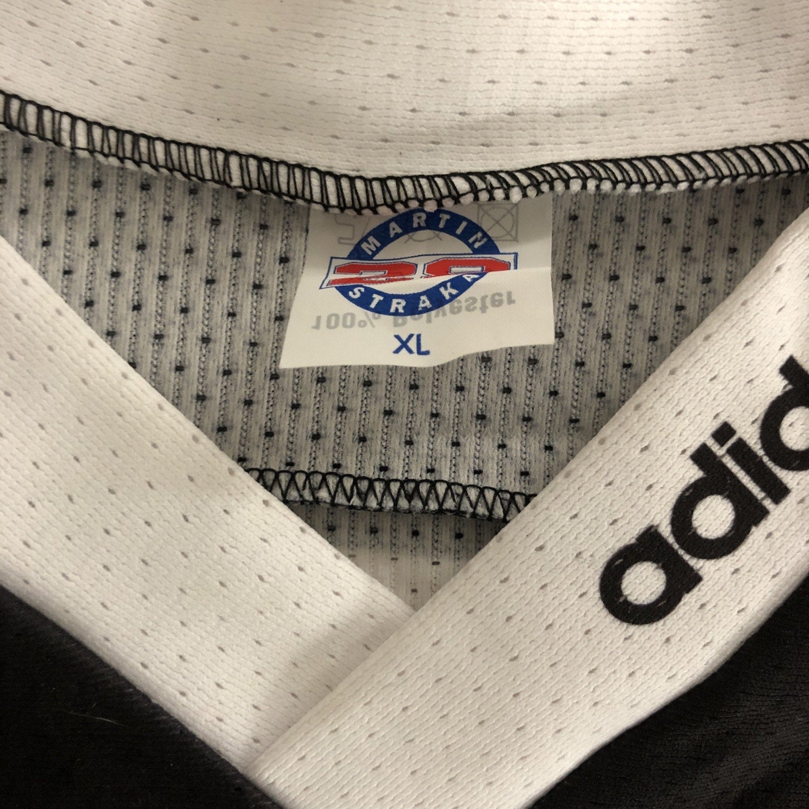 Radek Dvořák Signed HC Litvínov Czech Extraliga Adidas Hockey Jersey #20 Auto
