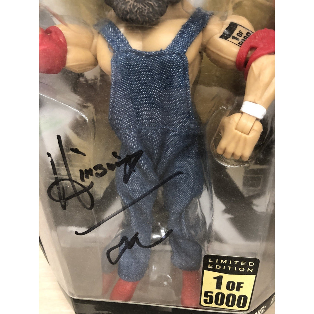 WWE Classic Superstars Hillbilly Jim Limited 1 of 5000 Signed Autograph NO COA