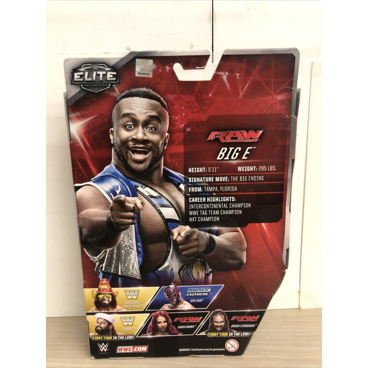 WWE Big E Elite Series 44 Wrestling New Day