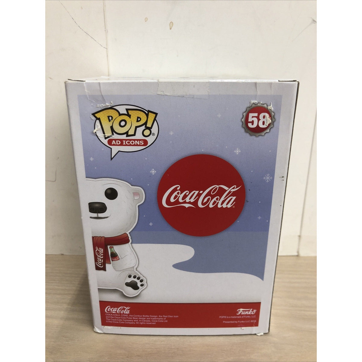 Funko Pop! Vinyl: Coca-Cola - Coca-Cola Polar Bear #58