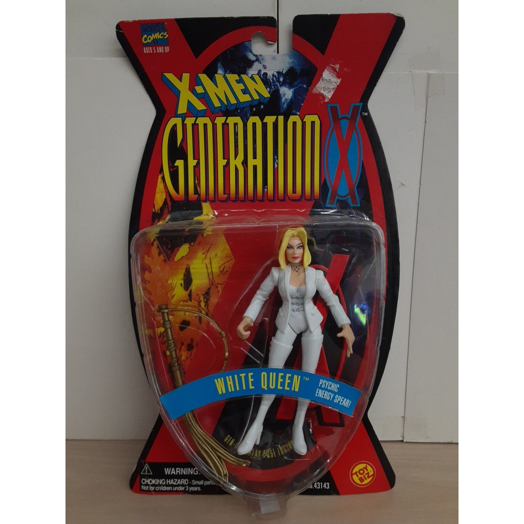 Marvel X-Men Generation X 1996 White Queen ToyBiz Action Figure Marvel Comics