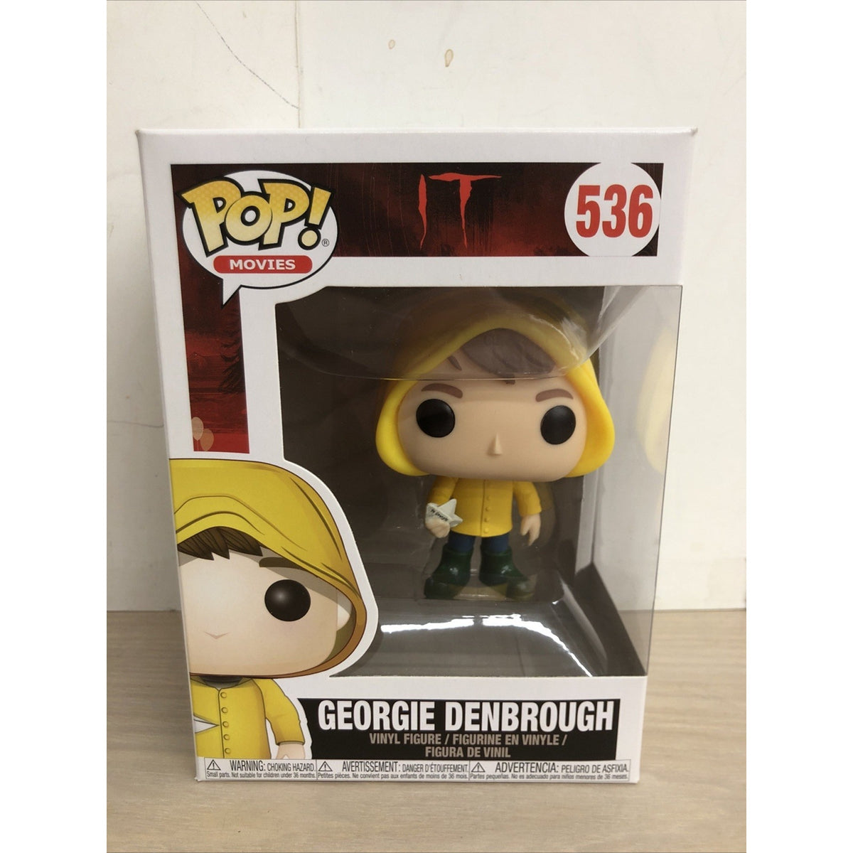 Funko Pop! Vinyl: It - Georgie Denbrough (Holding Boat) #536