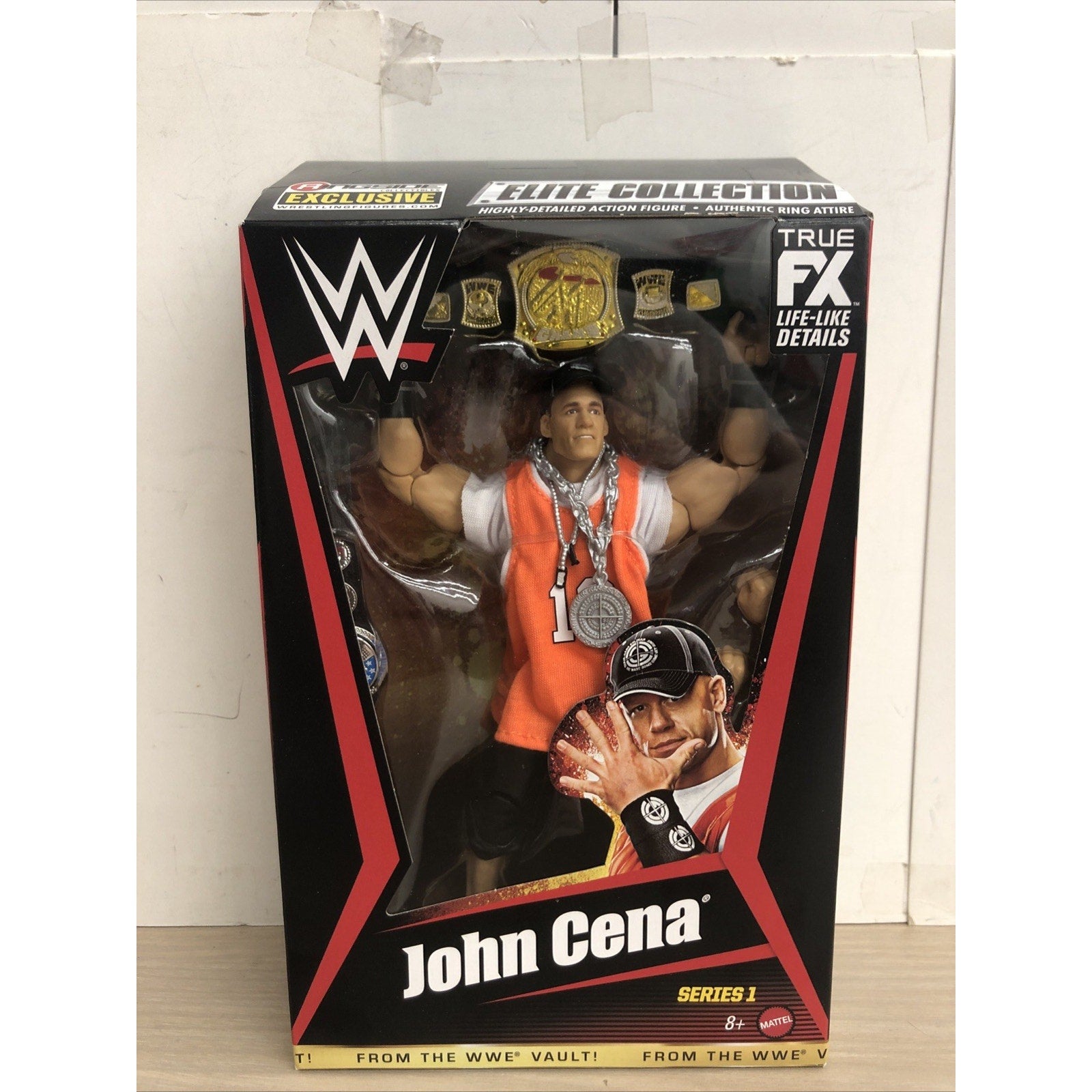 WWE Mattel Elite Series 1 John Cena From The Vault Ringside Exclusive