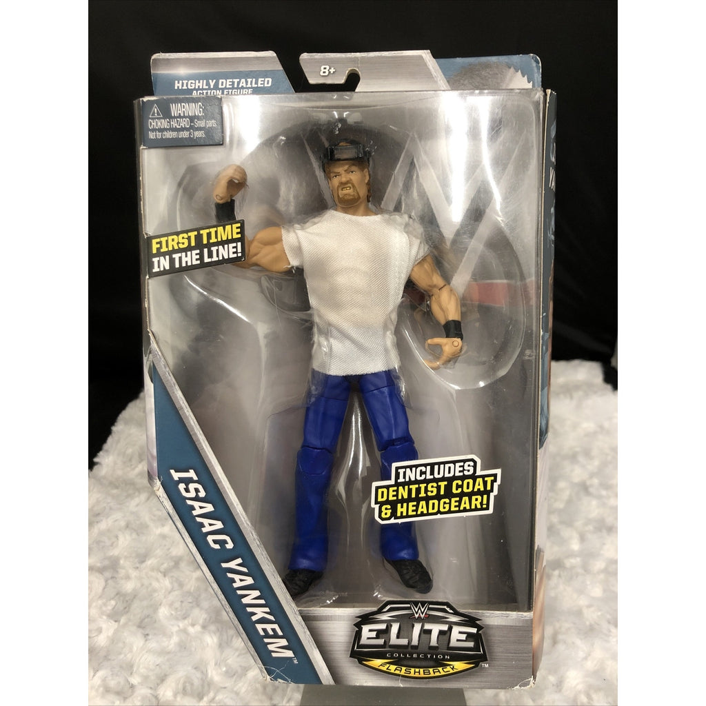 Mattel WWE Elite Flashback Series Isaac Yankem Exclusive Figure W/ Case Kane