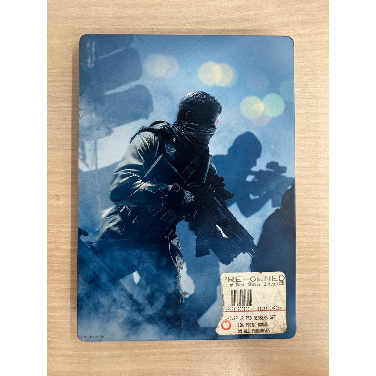 Call of Duty Ghosts Steelbook Xbox 360 Video Game Multiplayer FPS