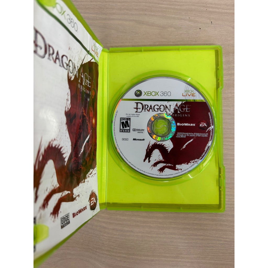 Dragon Age Origins Xbox 360 Video Game RPG BioWare Fantasy NTSC