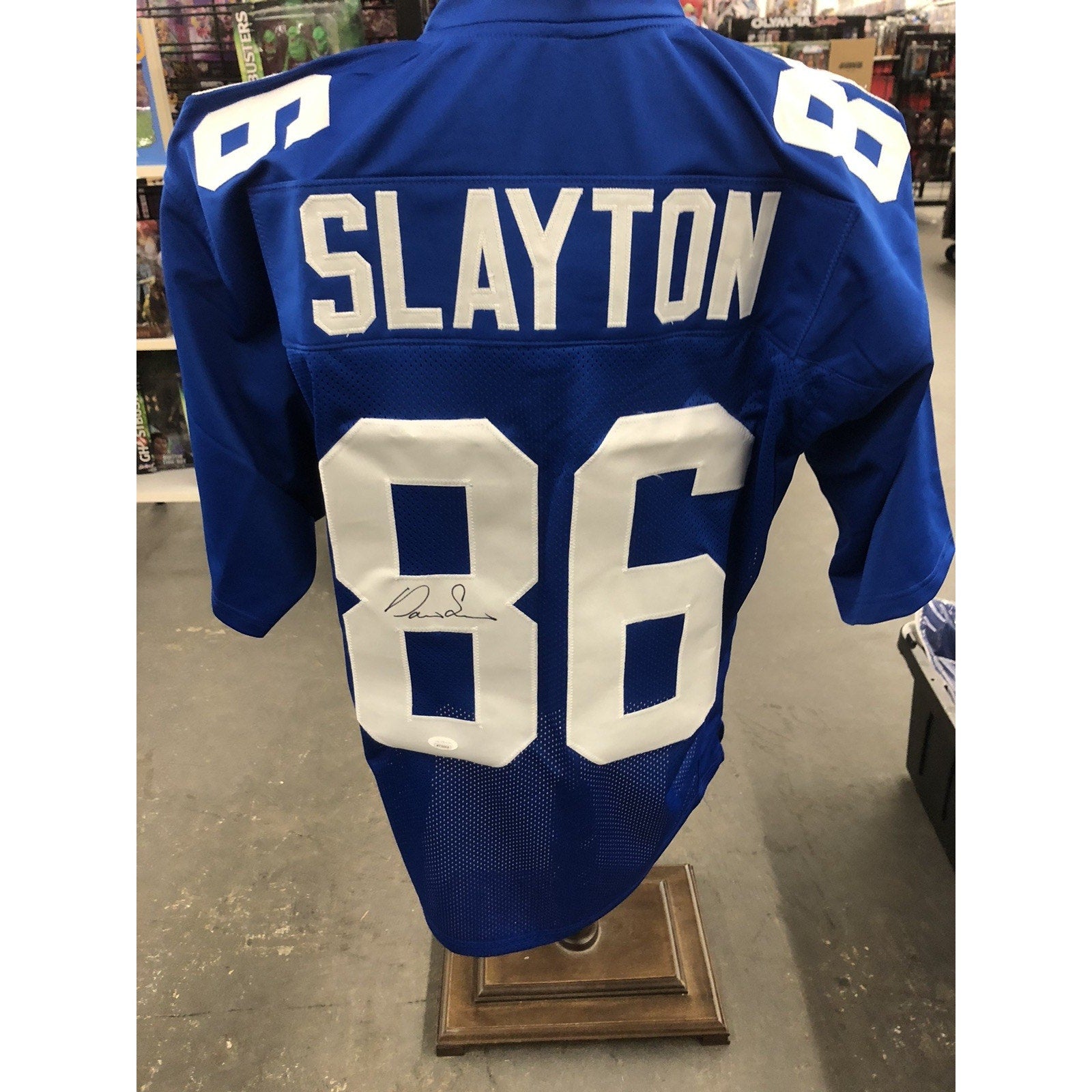 Darius Slayton Signed Jersey Autograph JSA COA Giants