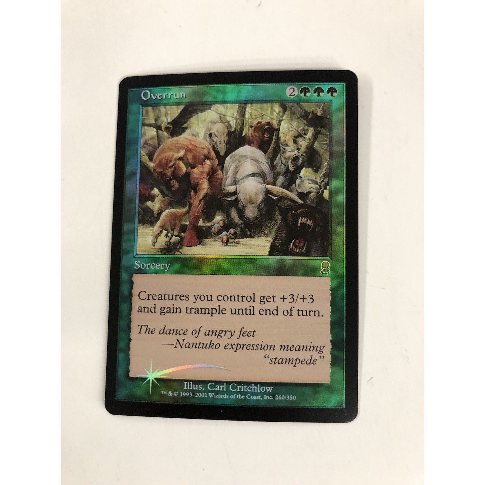 Overrun Odyssey Foil MTG Magic the Gathering