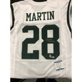 Curtis Martin Signed Jersey Autograph Beckett COA Jets