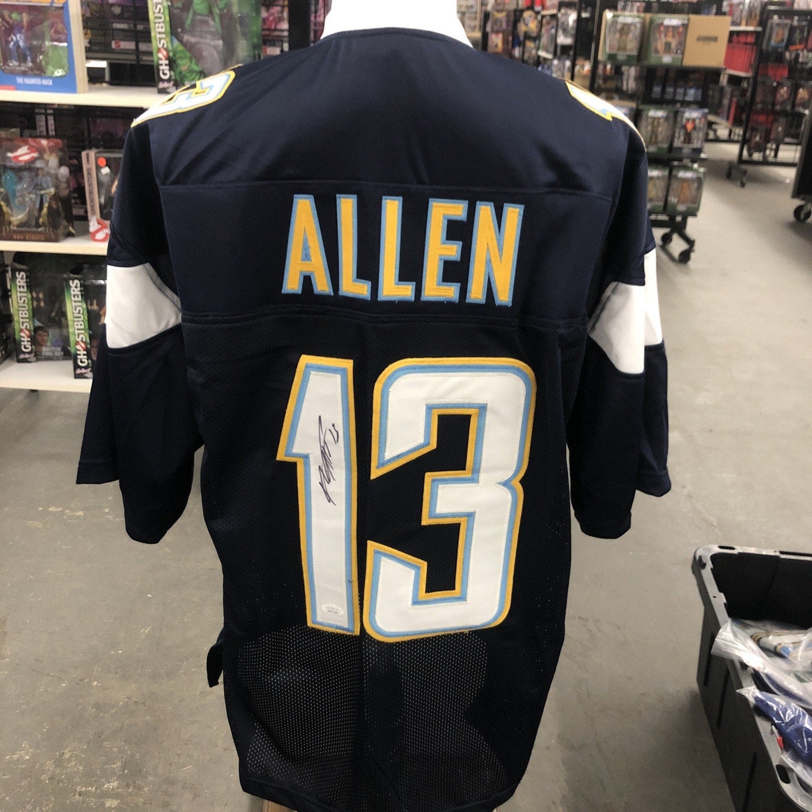 Keenan Allen Signed Autograph Jersey JSA Chargers