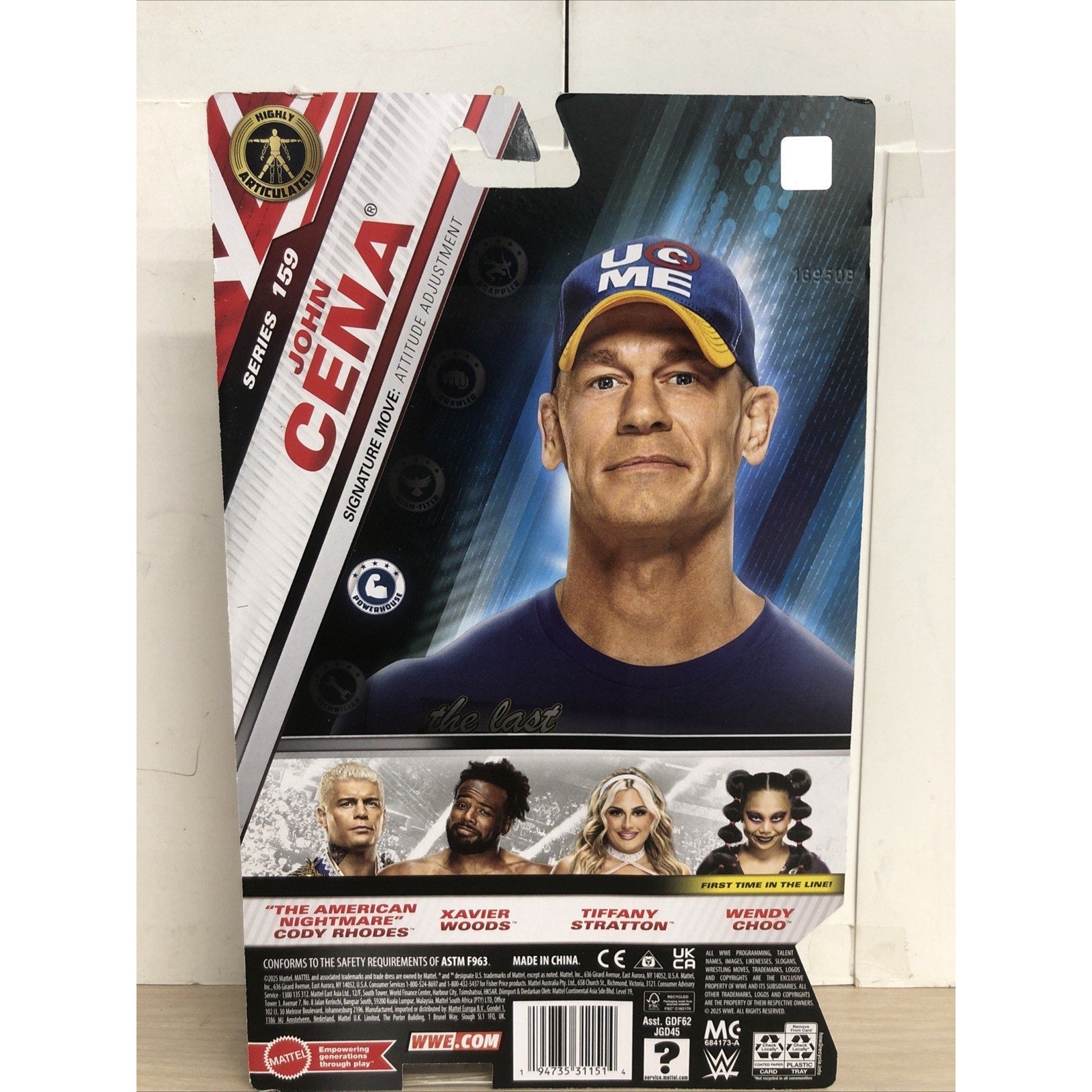 WWE John Cena Main Event Series 159 Farewell Tour Action Figure