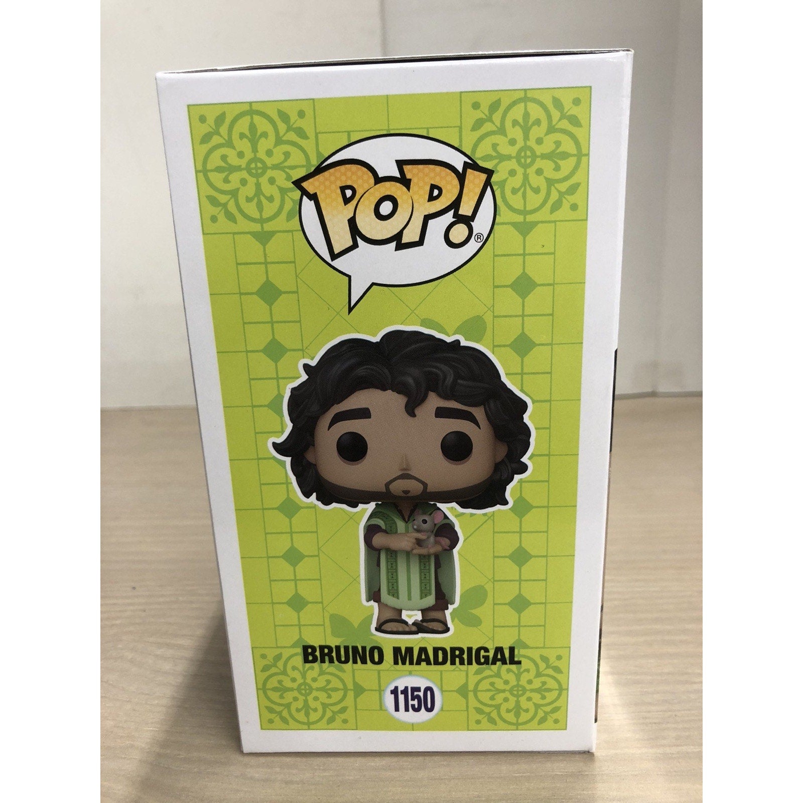John Leguizamo Signed Funko POP 1150 Bruno Madrigal Disney Encanto NO COA Auto