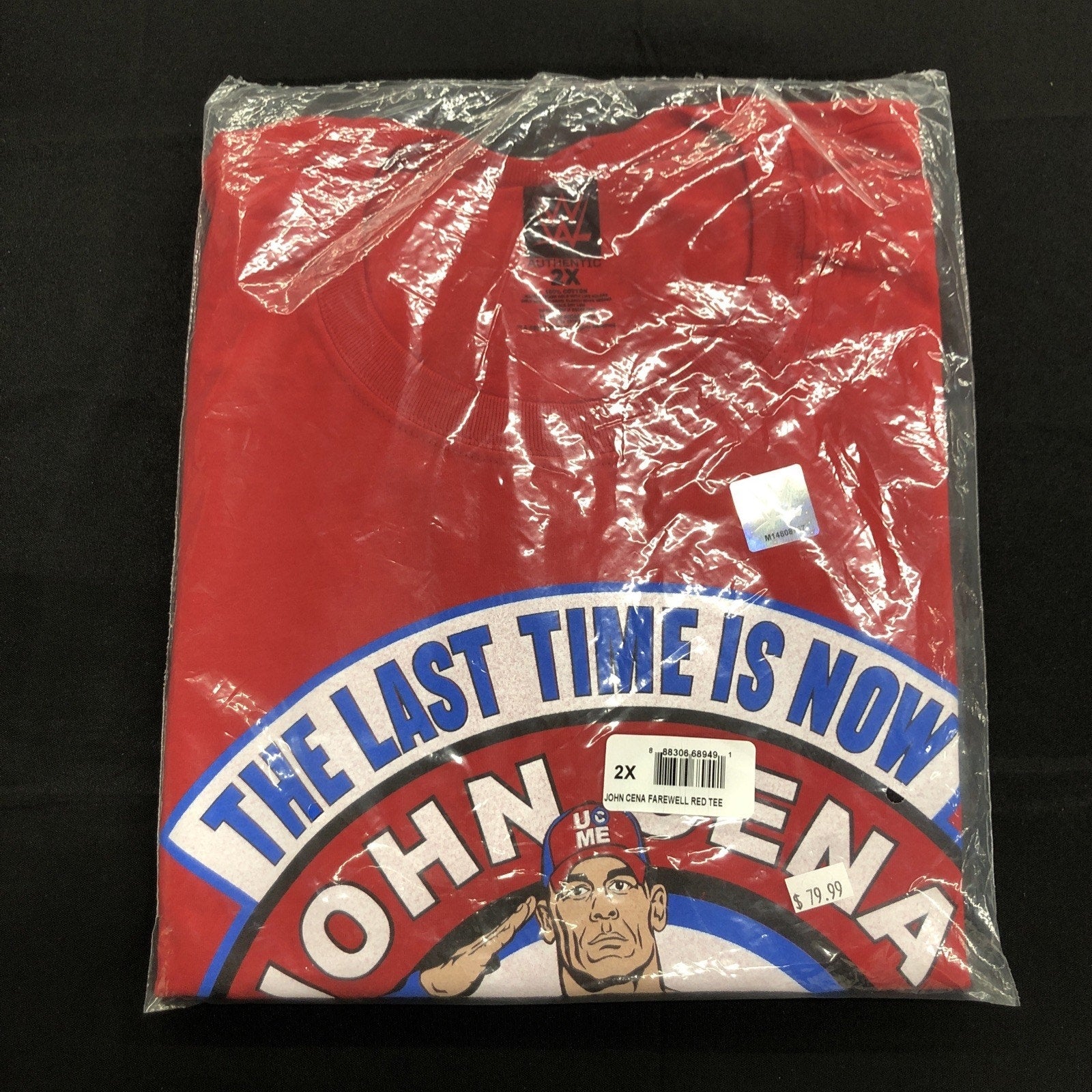 WWE John Cena Last Time Is Now Farewell Tour 2025 Red T-Shirt 2XL
