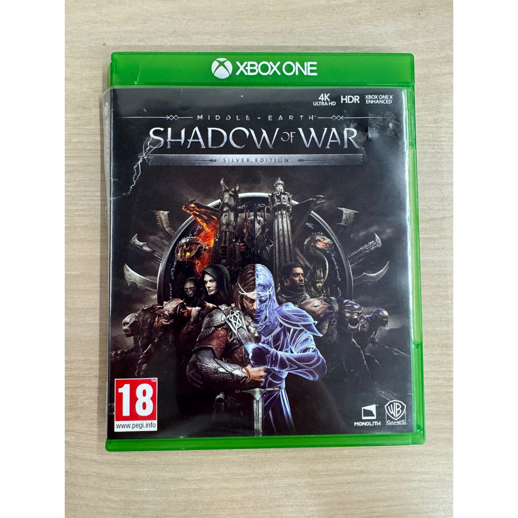 Middle-earth: Shadow of War Silver Edition Xbox One Video Game 4K HDR