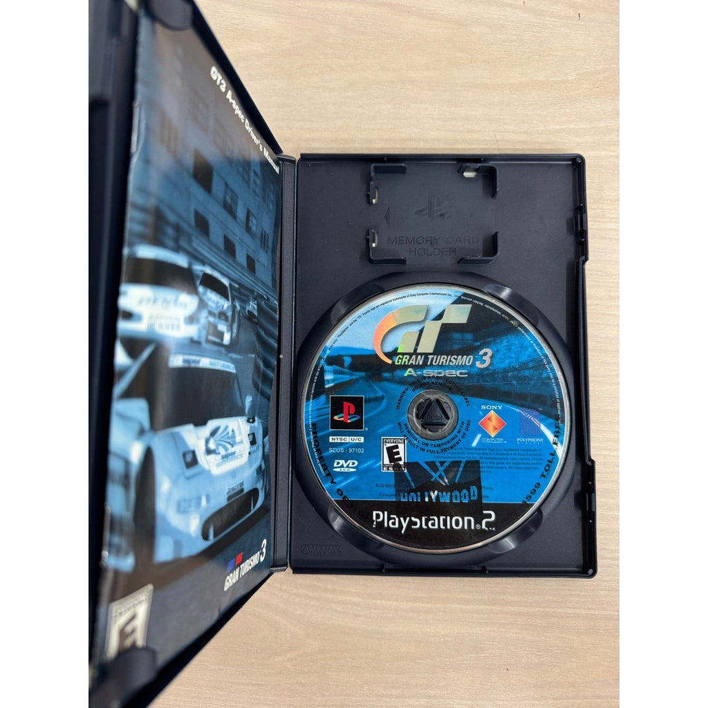 Gran Turismo 3 A-spec PlayStation 2 PS2 Racing Simulation Video Game