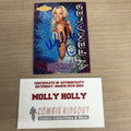 SIGNED AUTOGRAPH MOLLY HOLLY 2001 Fleer WWE Championship Clash Females Store CoA