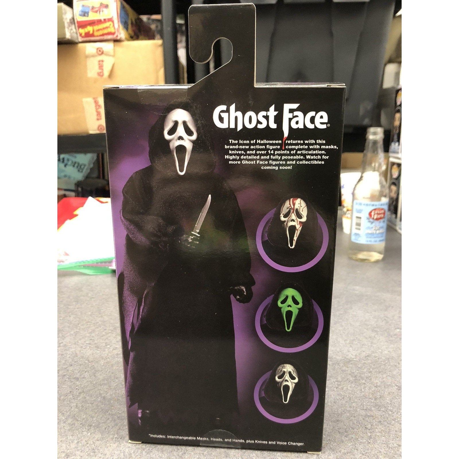 Henry Winkler Signed Himbry NECA Ghostface- The Icon of Halloween Auto PSA CoA