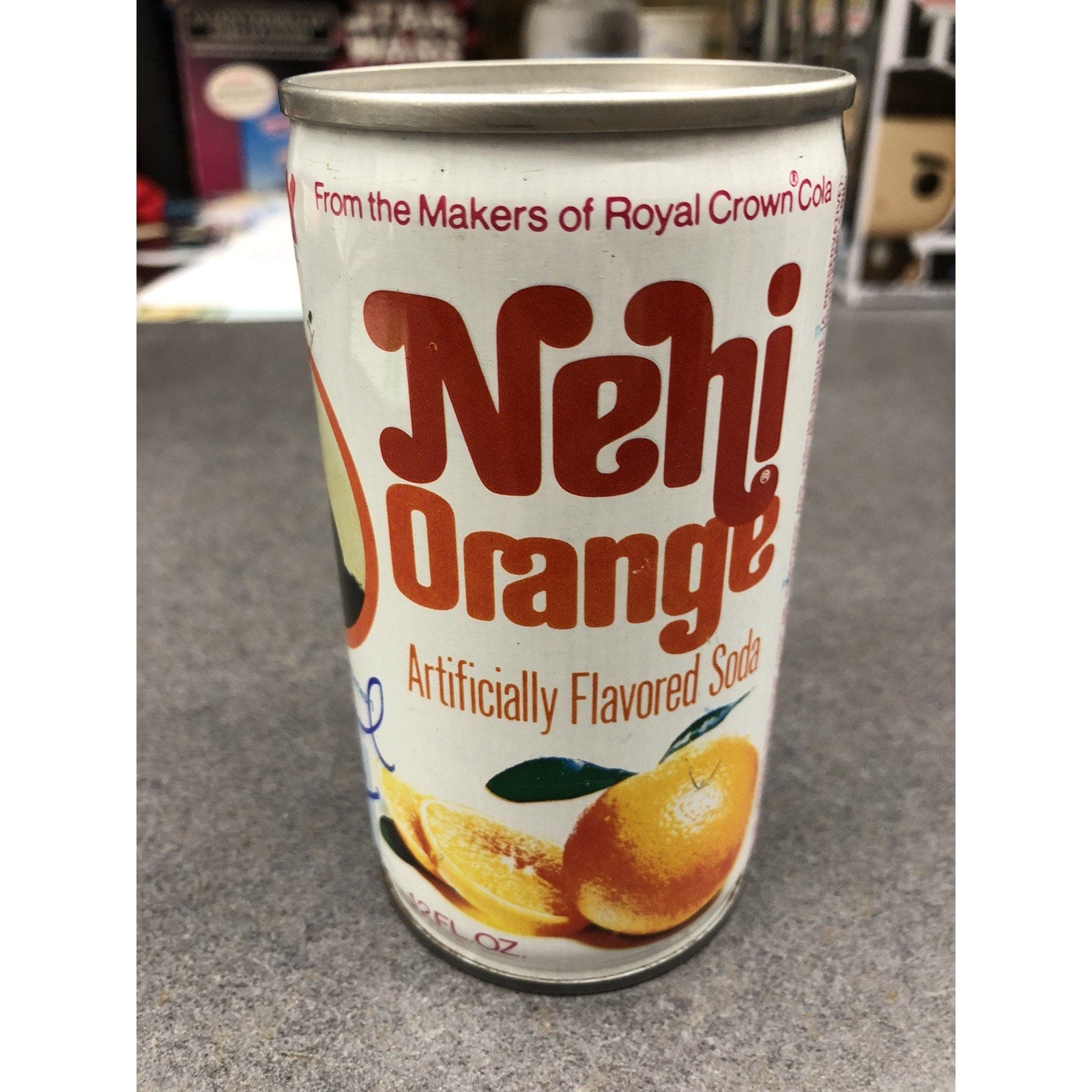 Henry Winkler Signed 1970's Nehi Happy Days Fonzie Orange Soda can, #35 PSA Auto