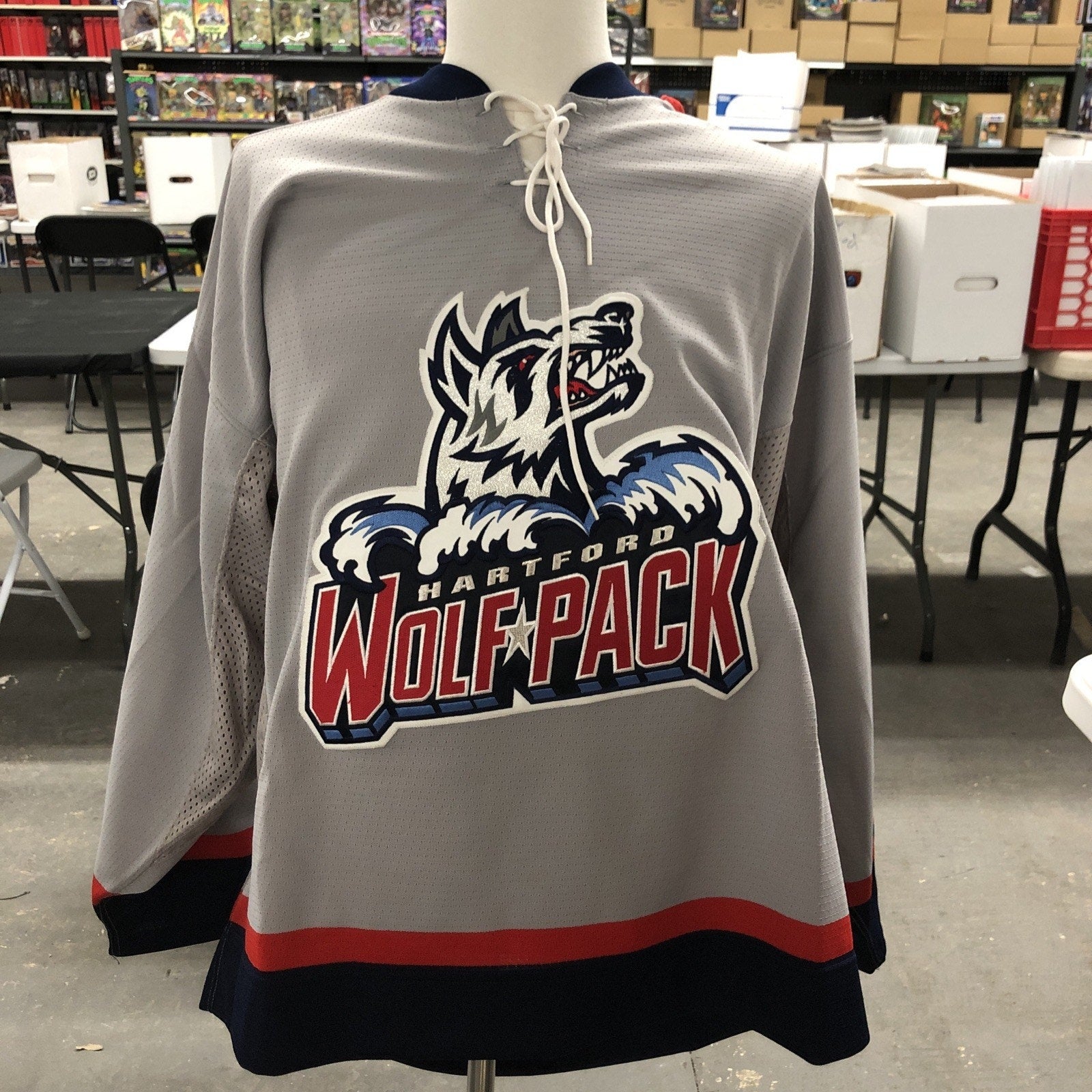 Jan Balej Hartford Wolf Pack AHL Jersey #15 SP Pro 54 Autographed