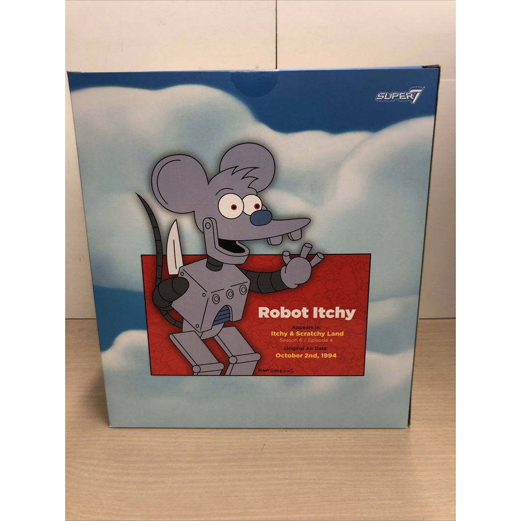 The Simpsons Ultimates Robot Itchy 7-Inch Action Figure