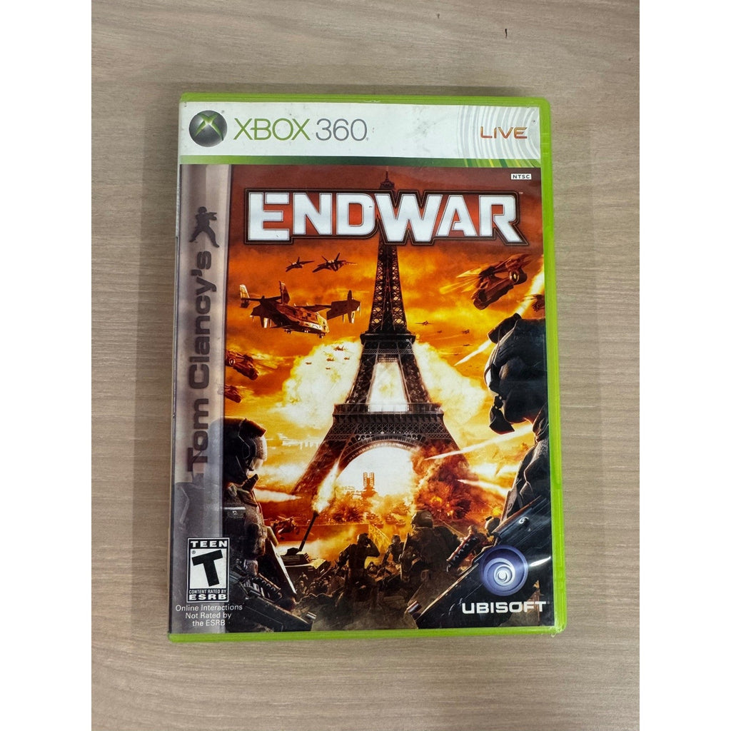 Tom Clancy's EndWar Xbox 360 Video Game Strategy RTS Voice Command
