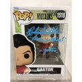 Signed Richard White Gaston Disney Villains 1518 Funko Pop COA Autograph Inscr