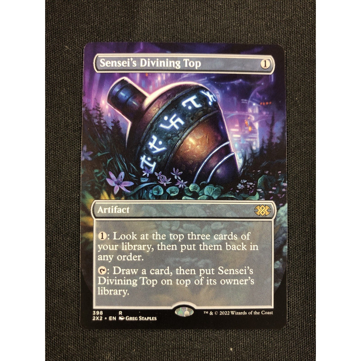 Sensei's Divining Top (Borderless) Double Masters 2022 Regular