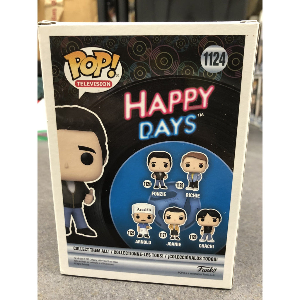 Henry Winkler Fonzie Autographed Funko Pop Happy Days Funko #1124 PSA COA Signed